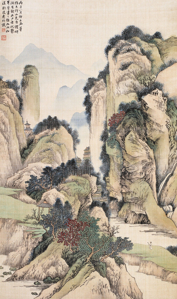 惠均山水作品欣赏 - wangchangzhengb - wangchangzhengb的博客