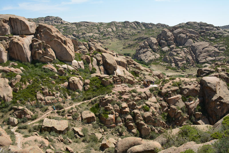 博乐怪石峪，世界最大花岗斑岩怪石群 - 木子弓长 - 驴游记