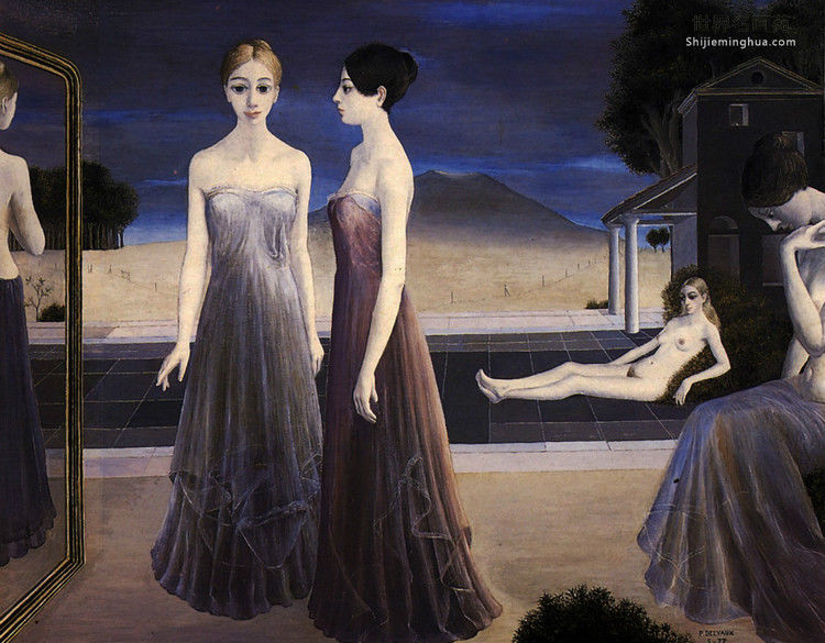 比利时艺术家 保罗·德尔沃  Paul Delvaux - 石墨閣 - 石墨閣