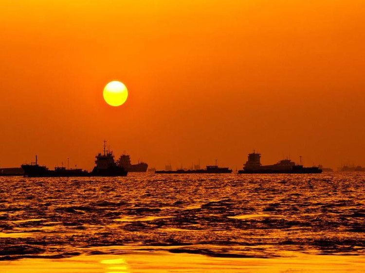 与您同赏——最美不过夕阳红（夕阳照拍得真棒！） - 小荷 - 小荷的博客