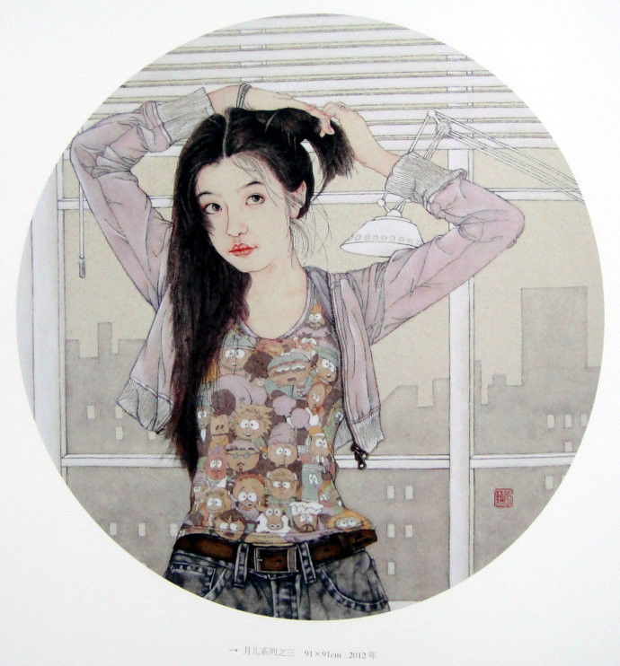 张艺工笔画欣赏 - tangtian - 雅宜清致