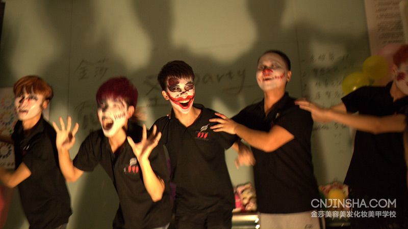 胆小勿入 苏州金莎摄影学校举办万圣节Patry