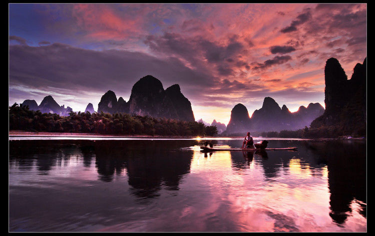 美景如画【江舟藏图】 - 聪聪 - 江心孤舟的博客：心灵的港湾