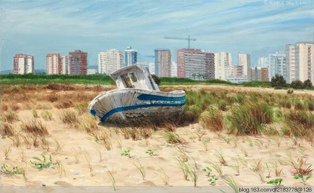 意大利艺术家Michele.Del.Campo绘画作品（2） - 秦之后裔伯 - 秦之后裔伯