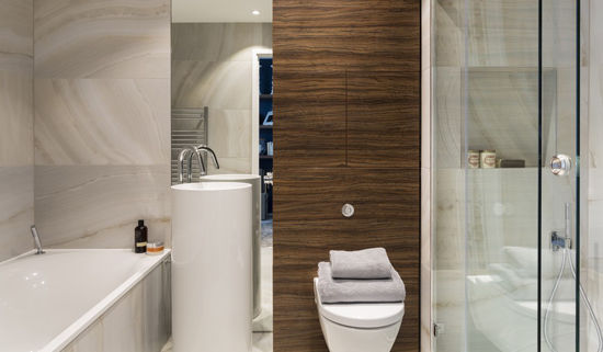 复式三居室公寓设计复古与清新的完美碰撞