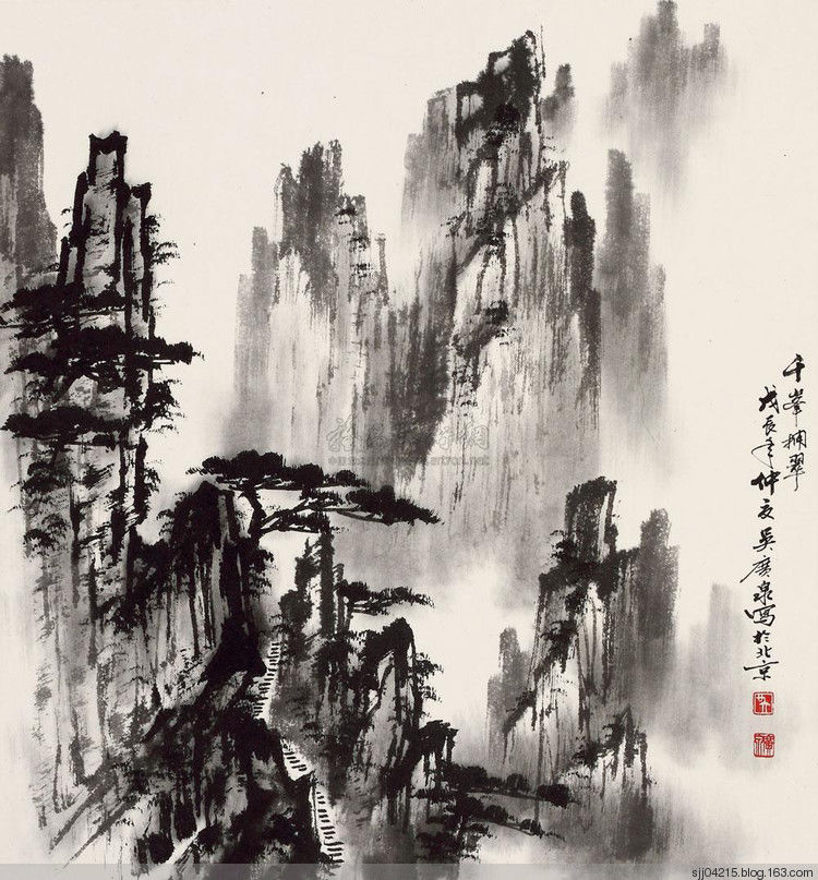 吴广泉作品精选集 - 云破月来花弄影 - 云破月来花弄影