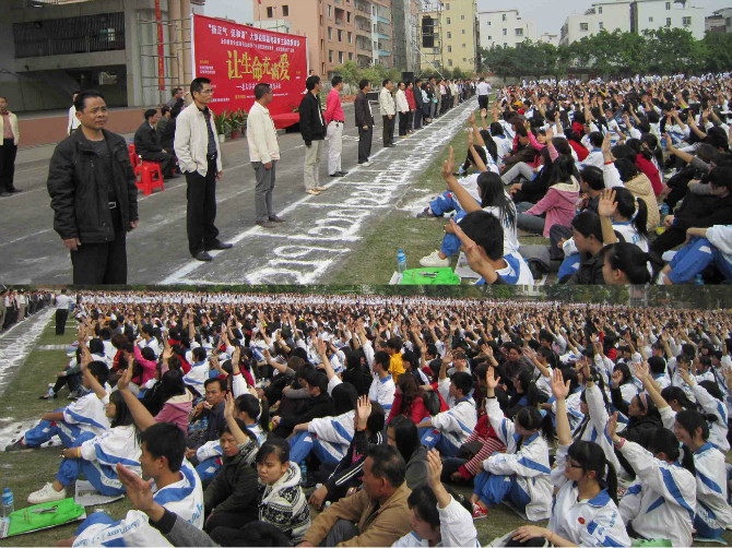 台湾一校长，真正中国人！