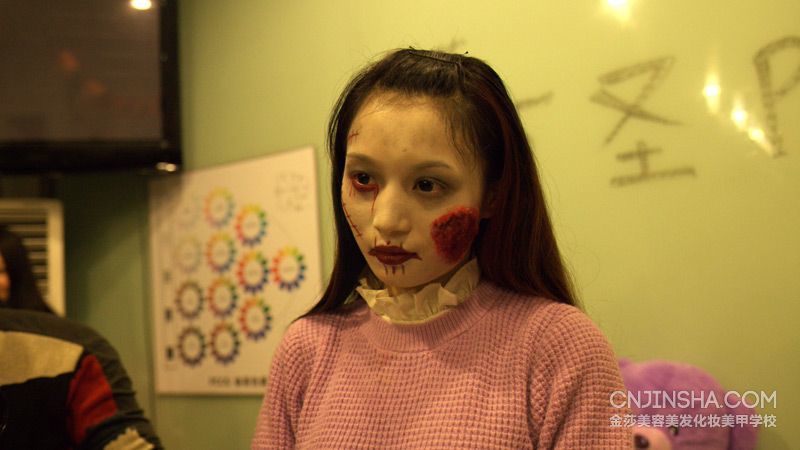 胆小勿入 苏州金莎摄影学校举办万圣节Patry