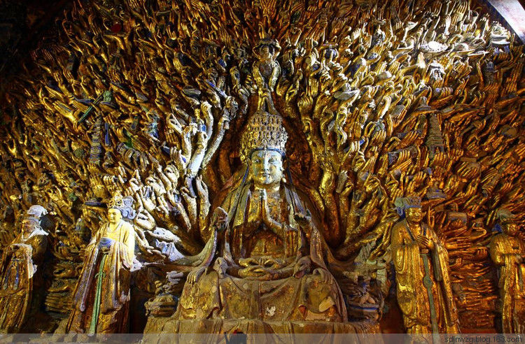 庄严的千手观音菩萨像 - sdjnwzg - WZG的博客