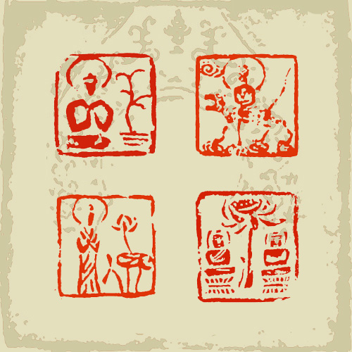 百佛图（精彩的佛像印）