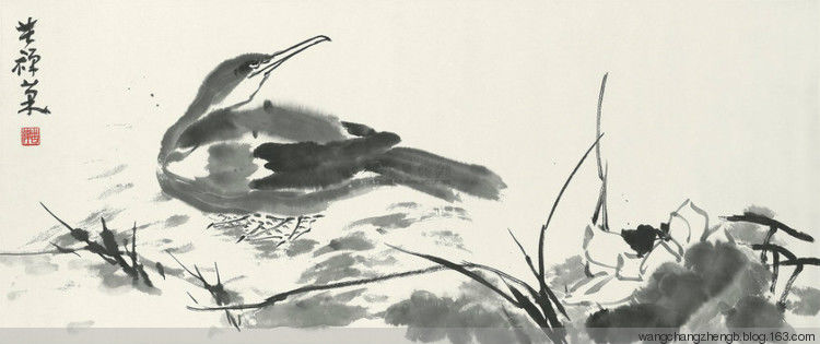 李苦禅 荷花作品欣赏 - wangchangzhengb - wangchangzhengb的博客