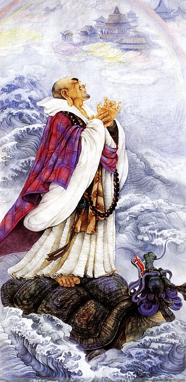 纪淑文、邱皓 、邱月母女工笔作品(1) - 山野村夫 - 山野村夫