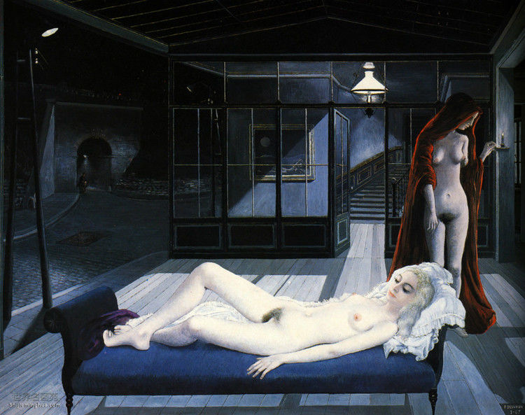 比利时艺术家 保罗·德尔沃  Paul Delvaux - 石墨閣 - 石墨閣