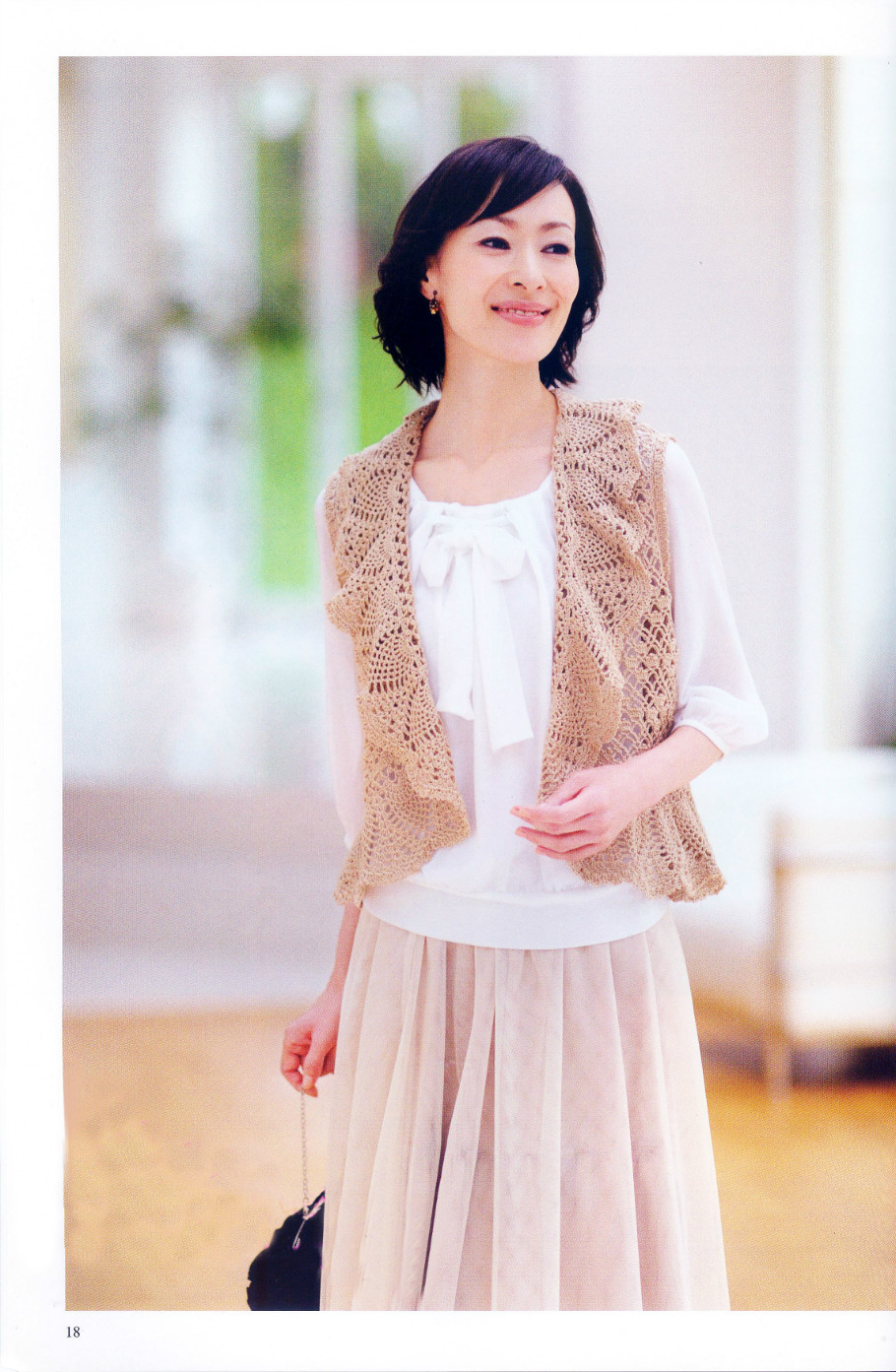 かぎ針あみ 美しいパイナップル模様のニット nv70173  2013 - 沫羽 - 沫羽编织后花园