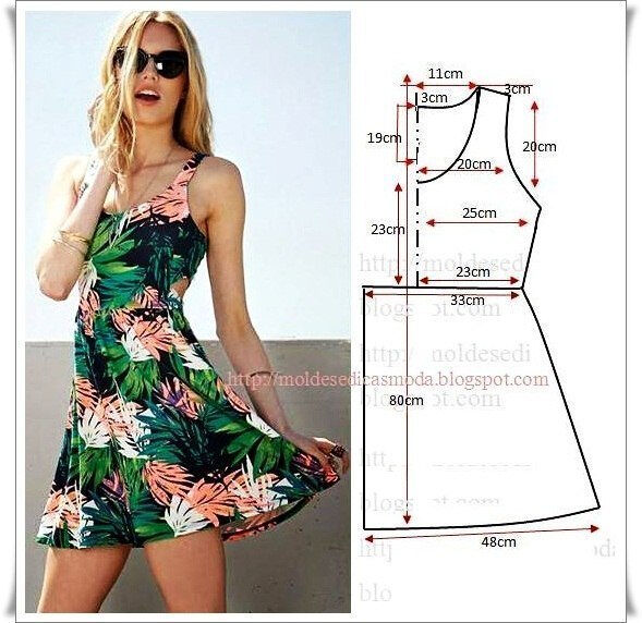 платье выкройка13 (589x572, 253Kb)