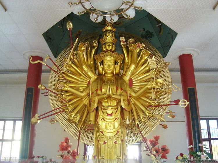 庄严的千手观音菩萨像 - sdjnwzg - WZG的博客