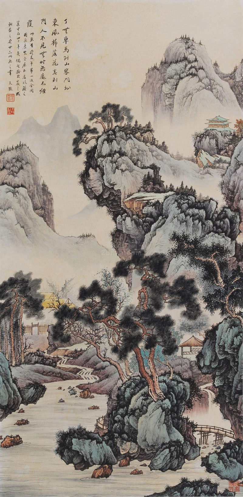 孙天牧绘画作品欣赏-1 - 李梨 - 李梨