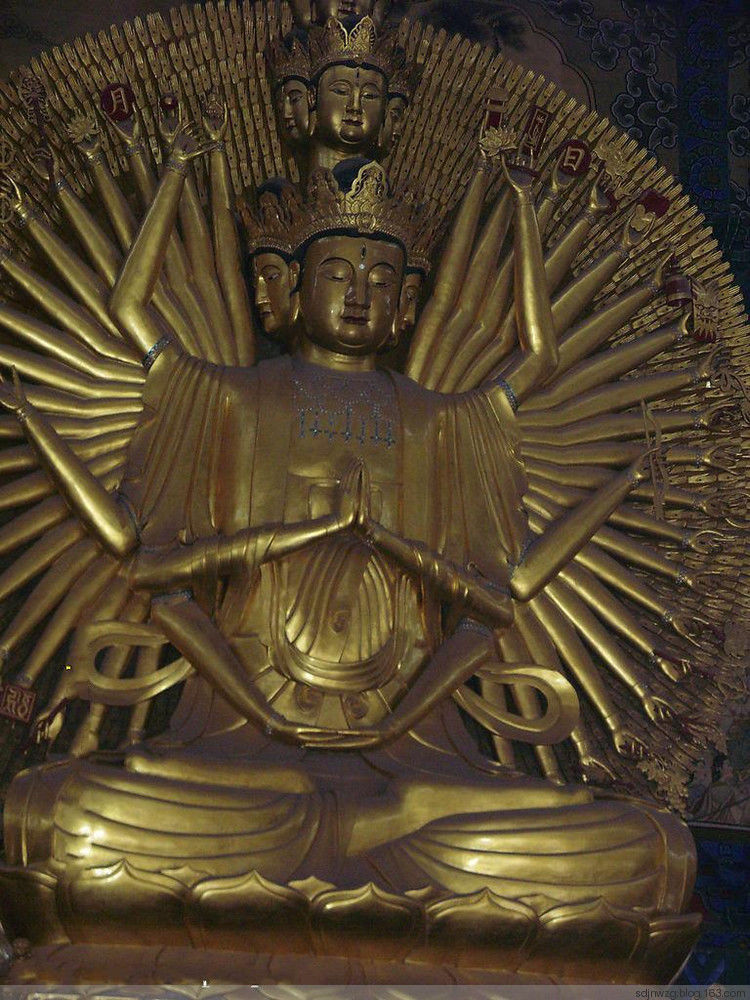 庄严的千手观音菩萨像 - sdjnwzg - WZG的博客