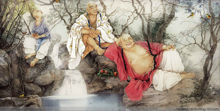 纪淑文、邱皓 、邱月母女工笔作品(1) - 山野村夫 - 山野村夫