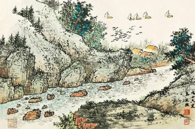 孙天牧绘画作品欣赏-1 - 李梨 - 李梨