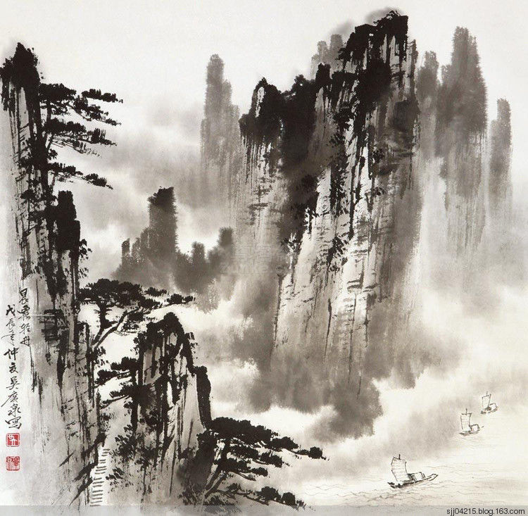 吴广泉作品精选集 - 云破月来花弄影 - 云破月来花弄影