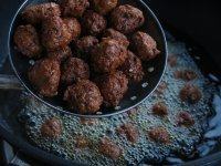 干炸牛肉丸子的做法步骤17