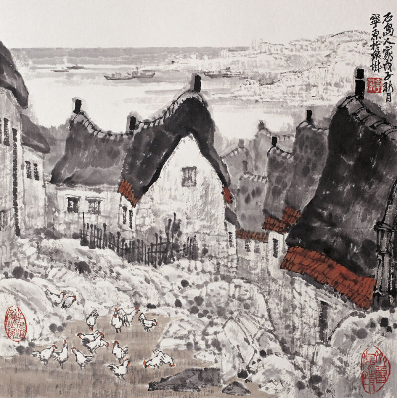丁宁原作品欣赏 - 山野村夫 - 山野村夫