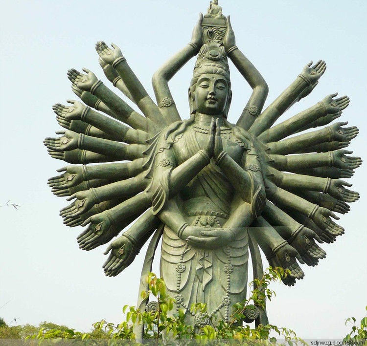 庄严的千手观音菩萨像 - sdjnwzg - WZG的博客