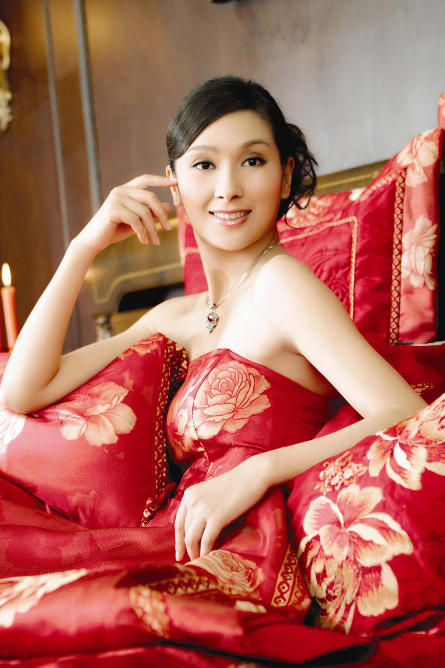 【旗袍美女 】美丽新娘 - 秋叶 - 