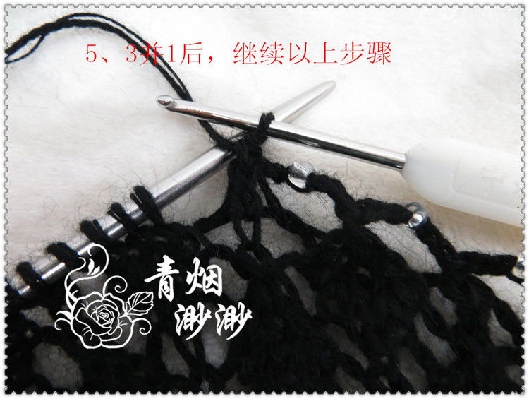 雪舞---围巾/披肩 - 青烟渺渺 - 青烟渺渺