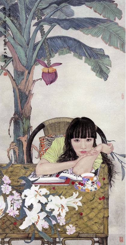 生宣重彩作品 - 石墨閣 - 石墨閣