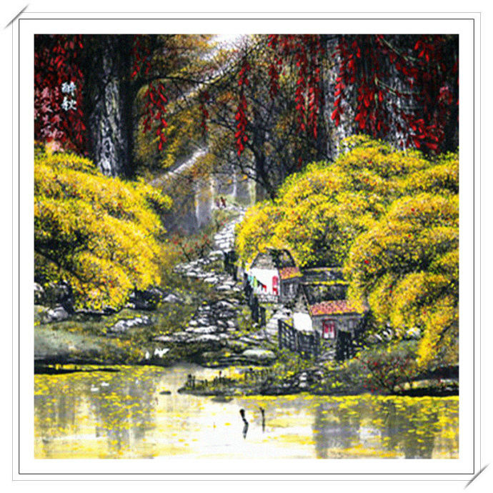 清高亮节 -- 刘家生新竹山水画 - 淡泊 - 淡泊