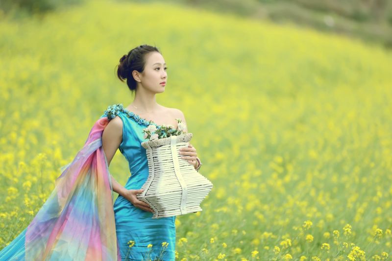 《春姑娘》【油菜花仙子】 - 魅影沉香 - .