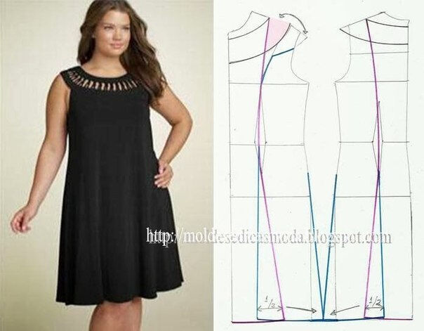 платье выкройка6 (604x471, 137Kb)