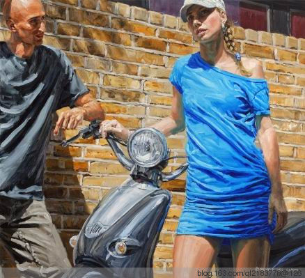 意大利艺术家Michele.Del.Campo绘画作品（2） - 秦之后裔伯 - 秦之后裔伯