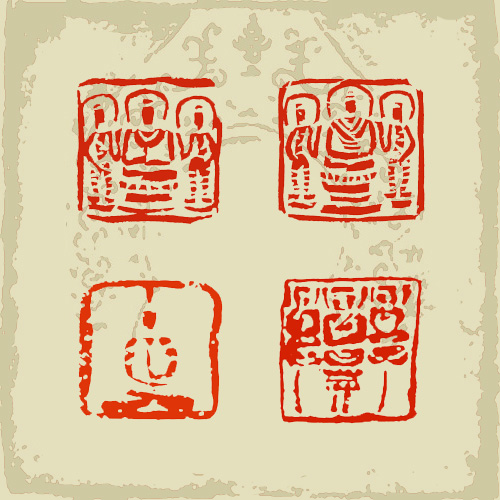 百佛图（精彩的佛像印）