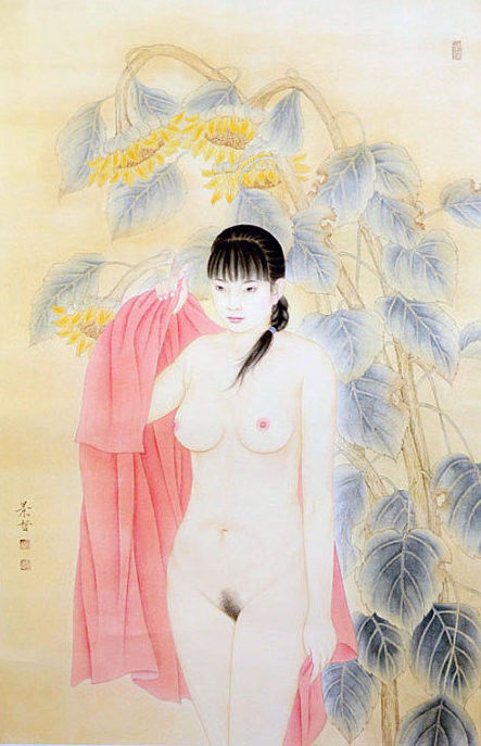 中青年艺术家 崔景哲［浓墨重彩］工笔人物画 - 石墨閣 - 石墨閣