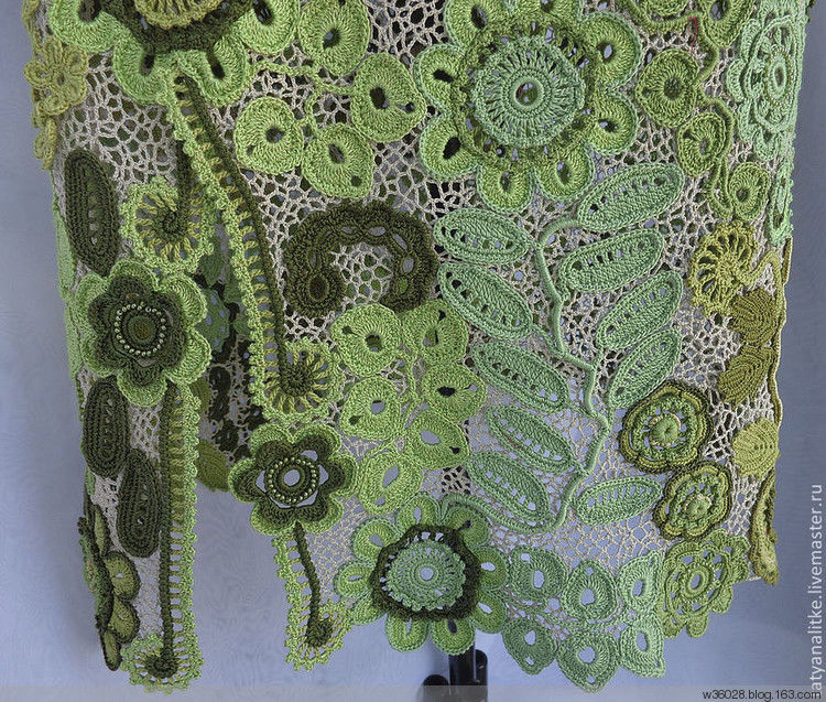 爱尔兰拼花裙（一） - 钩织乐趣 - 钩织乐趣的博客