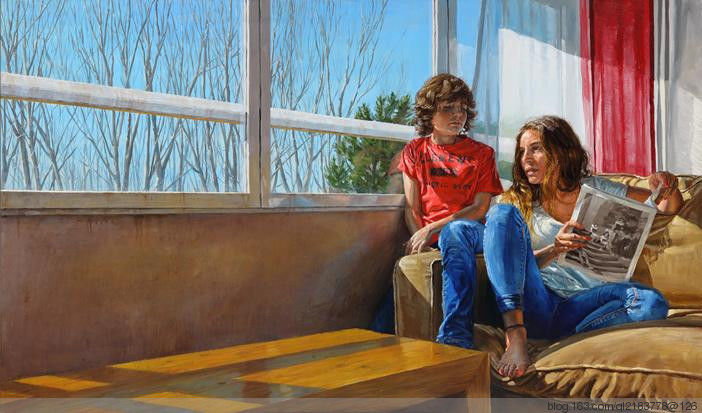 意大利艺术家Michele.Del.Campo绘画作品（2） - 秦之后裔伯 - 秦之后裔伯