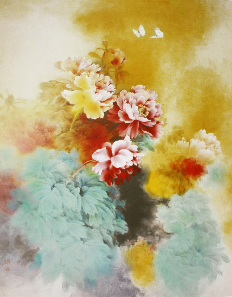 【书画艺术】名家画牡丹精选 - 雁飞墨行 - 雁飞