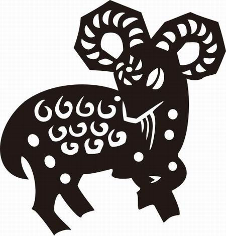 【潇洒艺术-276】请您欣赏：羊年剪纸 - 潇洒如风 - 潇洒天地 如意家园