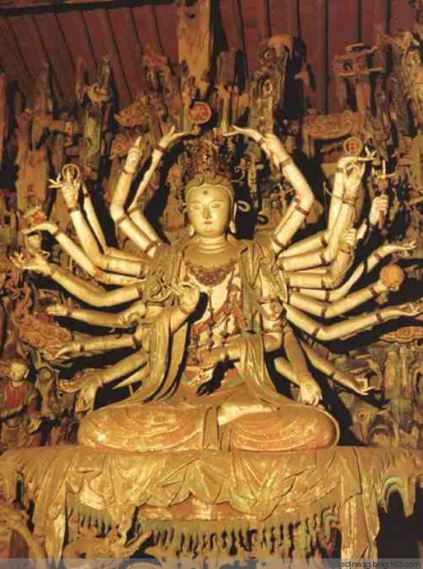 庄严的千手观音菩萨像 - sdjnwzg - WZG的博客