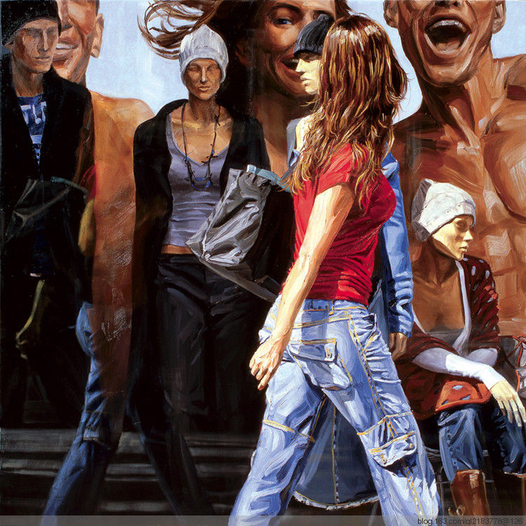 意大利艺术家Michele.Del.Campo绘画作品（2） - 秦之后裔伯 - 秦之后裔伯