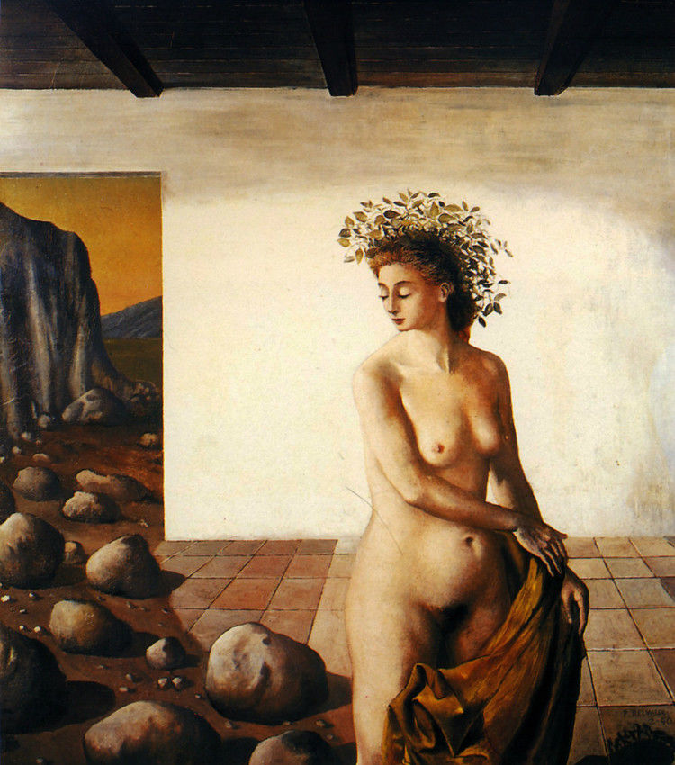 比利时艺术家 保罗·德尔沃  Paul Delvaux - 石墨閣 - 石墨閣