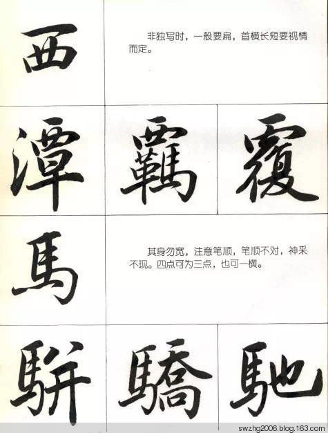 绝佳版本的《行书笔法图》 - 开心 - 开心的博客