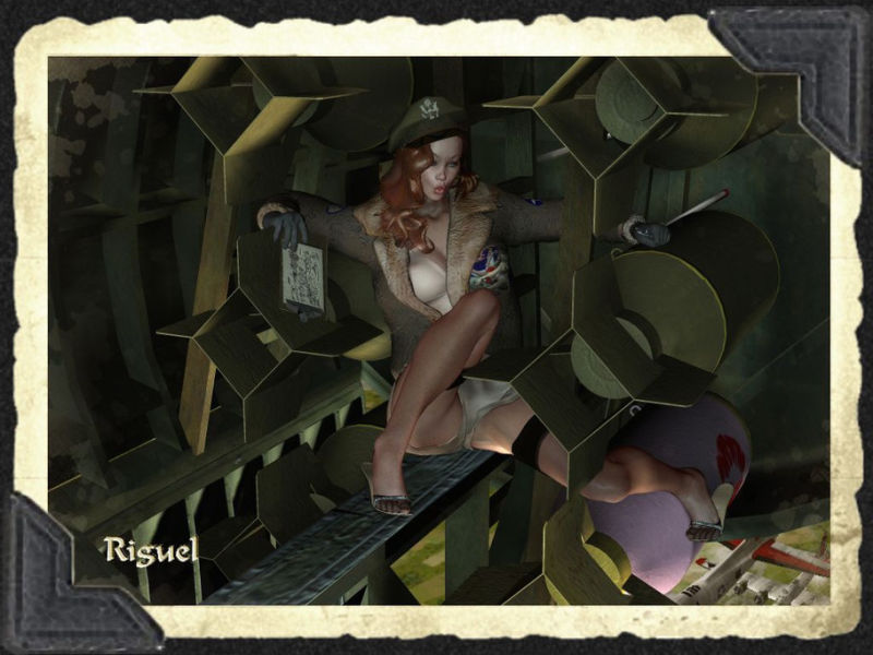 二战中的另类裸露艺术 - 沉默的麻雀 - 沉默的麻雀的博客