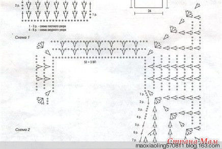 俄网的钩针基础教程（十）：如何进行插肩钩织 - maomao - 我随心动