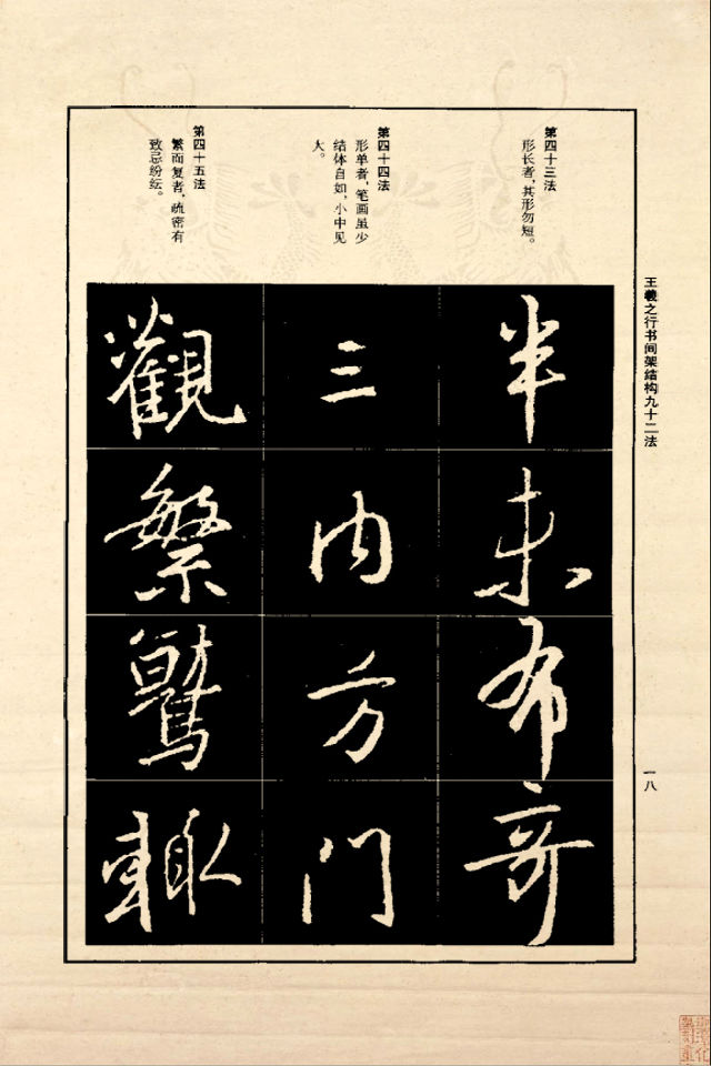 王羲之行书间架结构92法（正版） - 香儿 - xianger