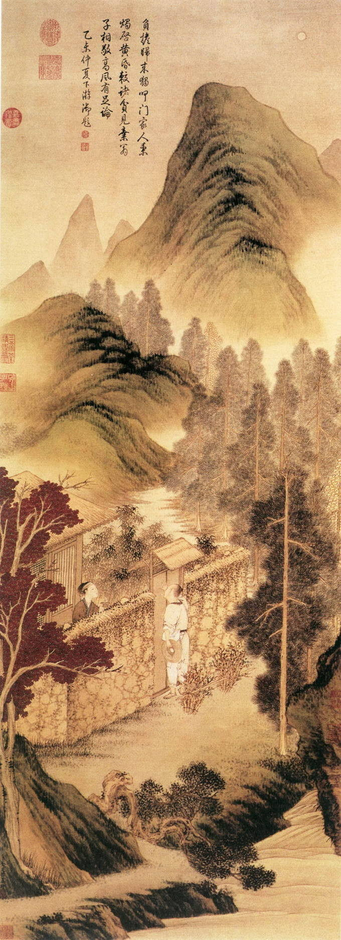 金廷标（清）人物山水作品欣赏 - wangchangzhengb - wangchangzhengb的博客