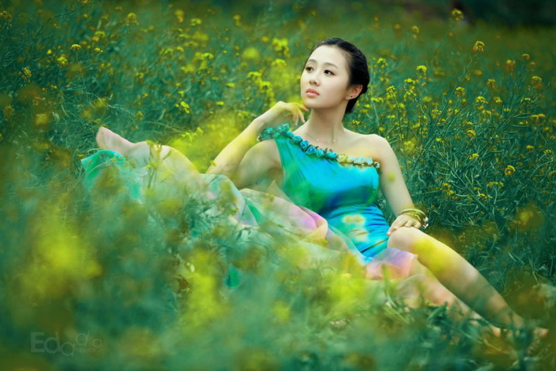 《春姑娘》【油菜花仙子】 - 魅影沉香 - .